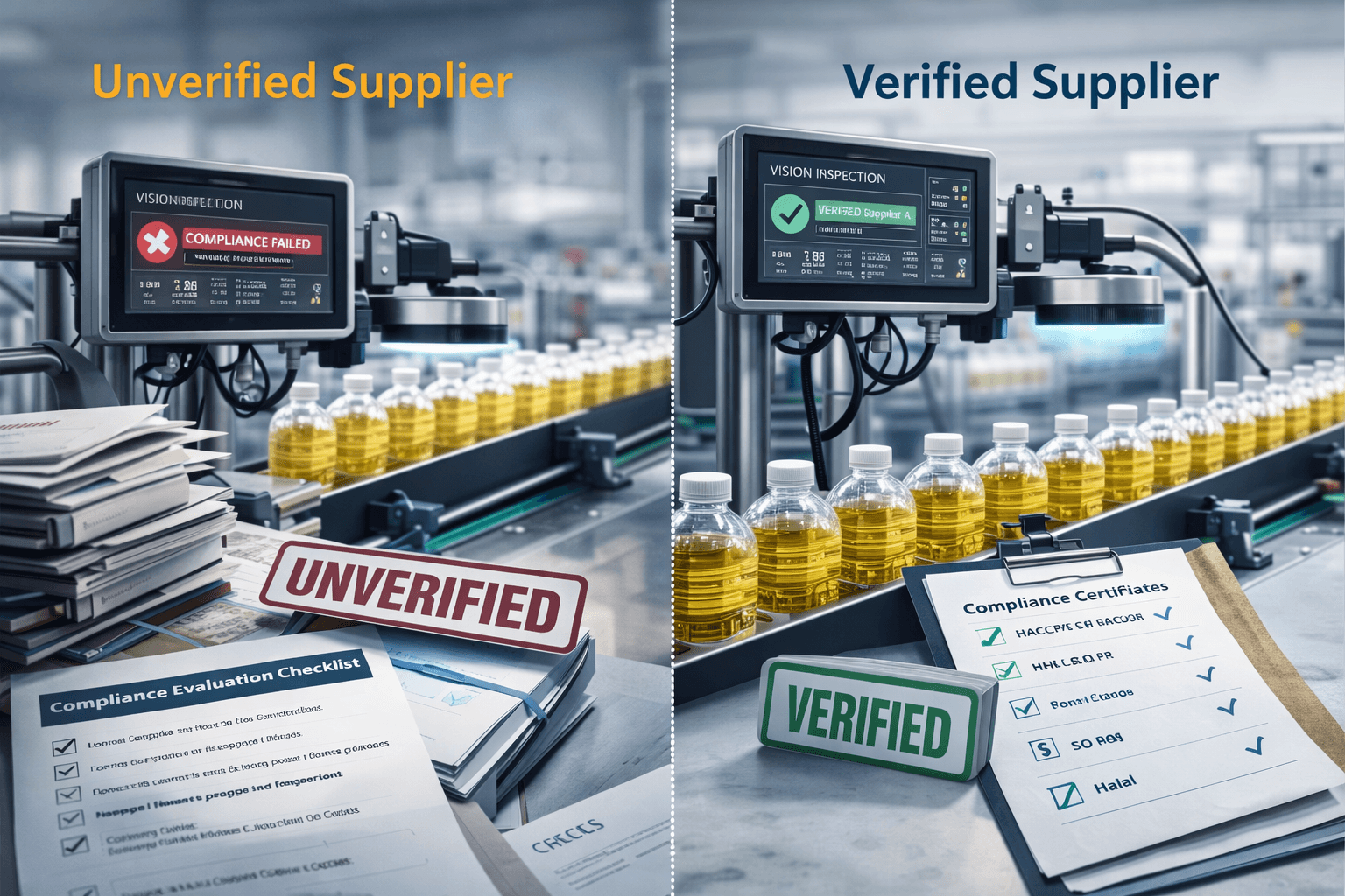 Supplier readiness assessment and compliance evaluation